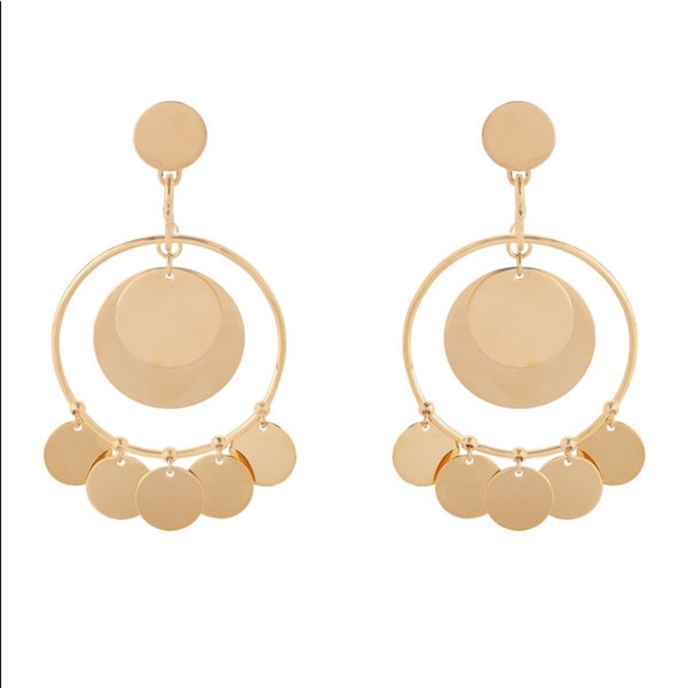 Eddie Borgo Gold  Coin Earring